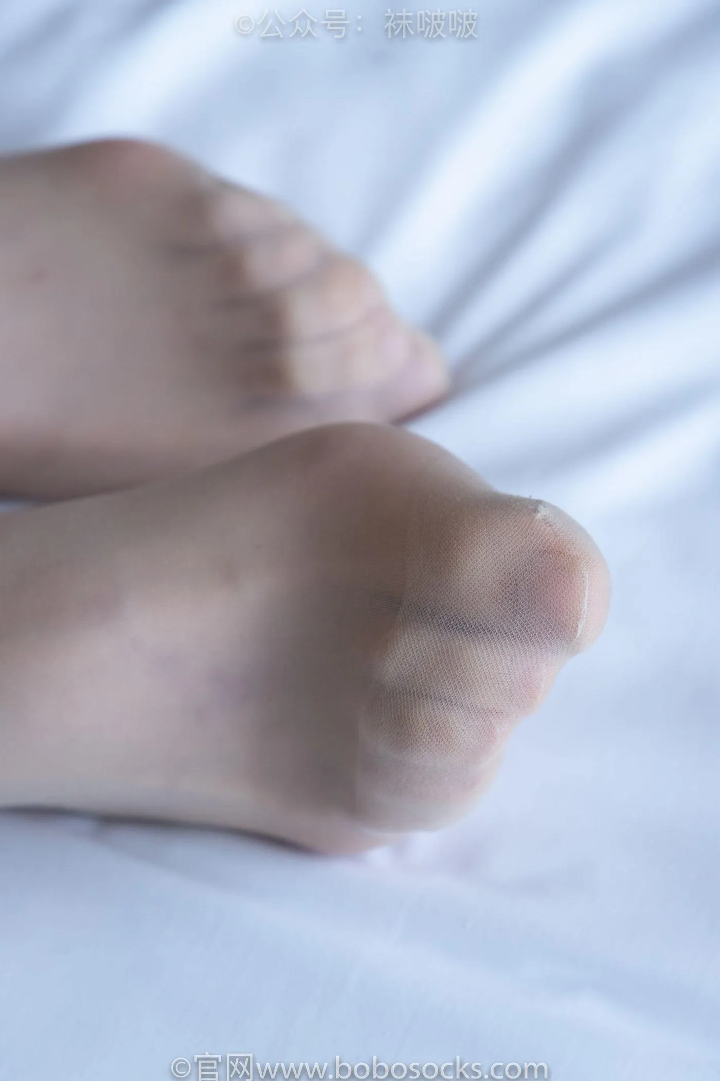 [BoBoSocks袜啵啵]NO.008 涵涵-帆布鞋、白色短棉袜、肉丝 [139P]插图5